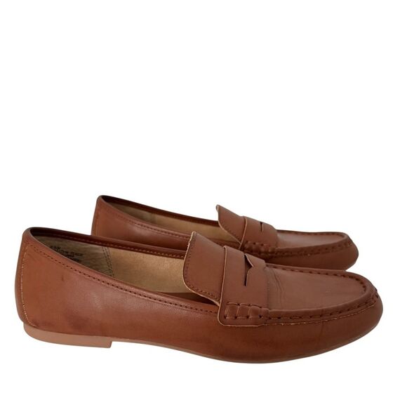 B.O.C Jamie Tan Driving Moccasin Penny Loafers size 9.5 - Picture 1 of 10